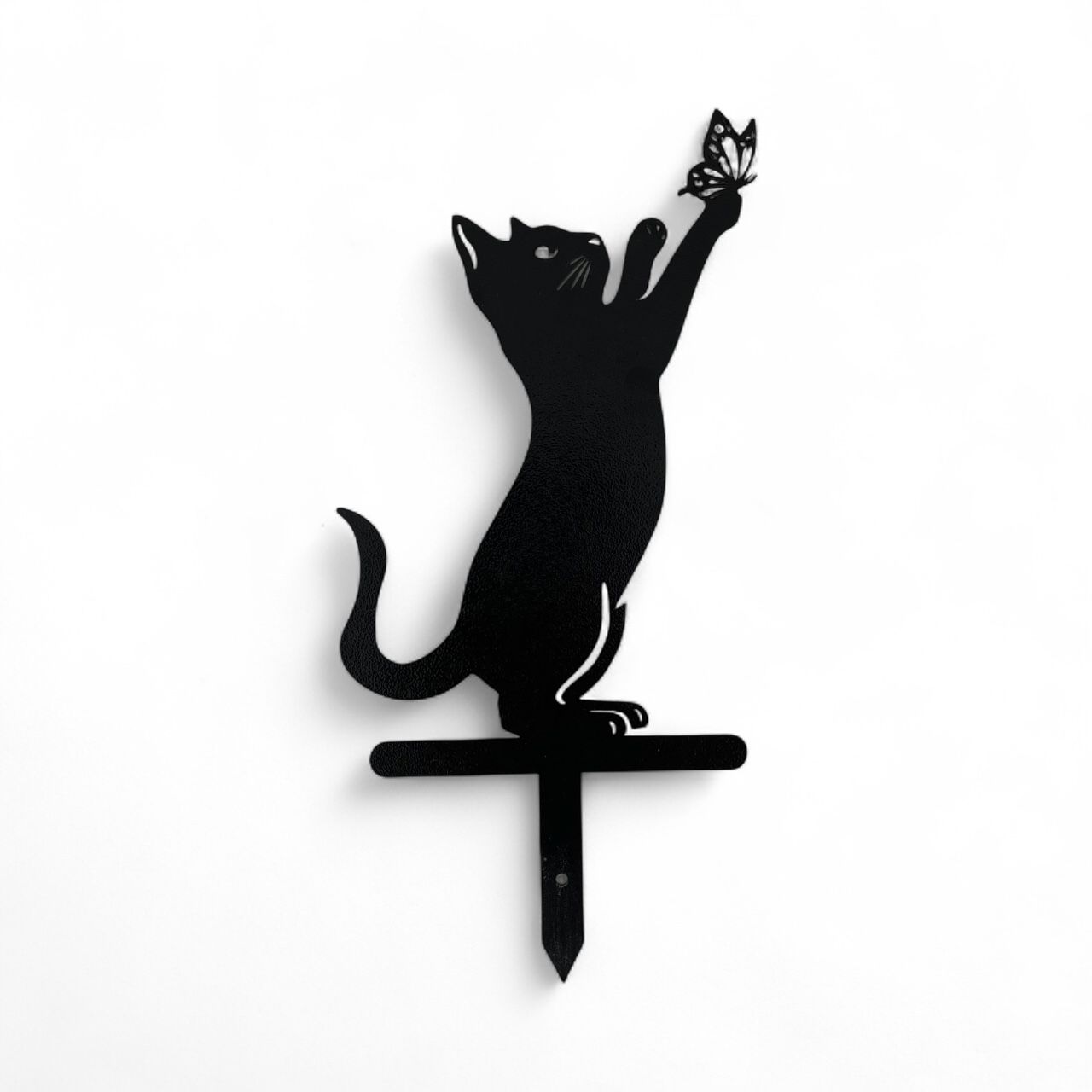 Kelebek Oyunu Kedi Silueti - Teknik Çizim